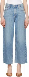 Rag & Bone Blue Featherweight Andi Ankle-length Jeans In Beacon