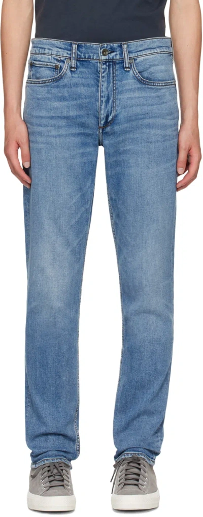Rag & Bone Fit 2 Slim-fit Denim Jeans In Mid Denim