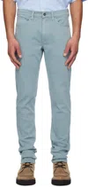 Rag & Bone Blue Fit 2 Slim Fit Jeans In Stone Blue