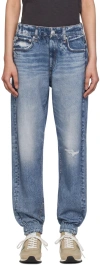 RAG & BONE BLUE MIRAMAR JOGGER JEANS