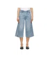 Rag & Bone Blue Tailored Jamie Denim Shorts