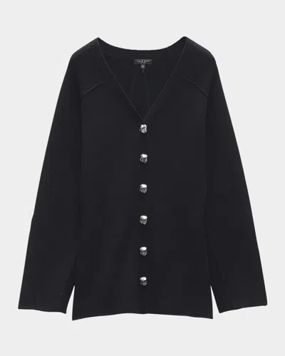 RAG & BONE BRIDGET LONG V-NECK CARDIGAN