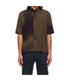 Rag & Bone Brown Dalton Printed Shirt In Black