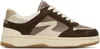 RAG & BONE BROWN RETRO TENNIS SNEAKERS