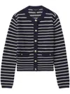 Rag & Bone Button-up Cardigan In Black