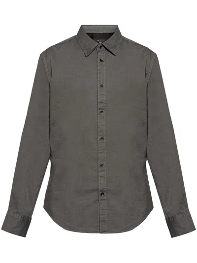 Rag & Bone Button-up Shirt In Green