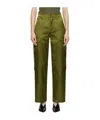Rag & Bone Cailyn Overalls Casual Pants In Green