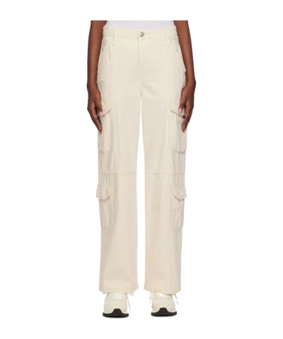 Rag & Bone Cailyn Overalls Casual Pants In White