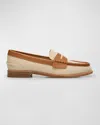 RAG & BONE CARTER BICOLOR PENNY LOAFERS