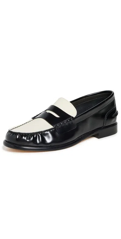 Rag & Bone Carter Loafers Blackwht