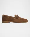 Rag & Bone Tan Carter Suede Boat Shoes