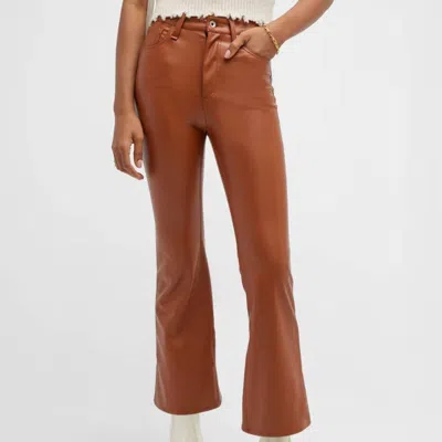 RAG & BONE CASEY FAUX LEATHER FLARE PANTS