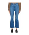 Rag & Bone Casey Flared Cropped Jeans In Blue