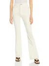 Rag & Bone Casey Womens High Rise Colored Flare Jeans In White