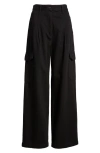 RAG & BONE CASSIDY FEATHERWEIGHT WIDE LEG CARGO PANTS