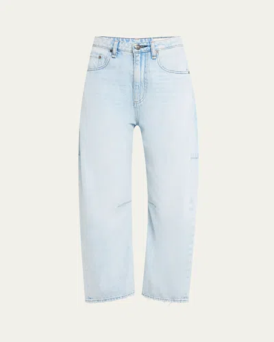 Rag & Bone Charlie High-rise Barrel Jeans In Millie