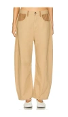 Rag & Bone Charlie Pant In Light Tan