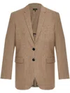 Rag & Bone Odessa Wool-blend Blazer In Brown