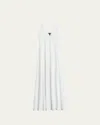 Rag & Bone Christy Strappy A-line Maxi Dress In White