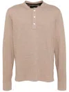 Rag & Bone Classic Flame Henley T-shirt In Neutrals