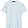 Rag & Bone Classic Fit Short Sleeve Tee In Light Blue