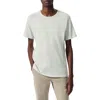 Rag & Bone Classic Flame Slub Cotton T-shirt In Light Teal