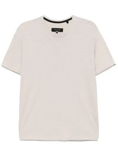 Rag & Bone Classic Flame T-shirt In Neutrals