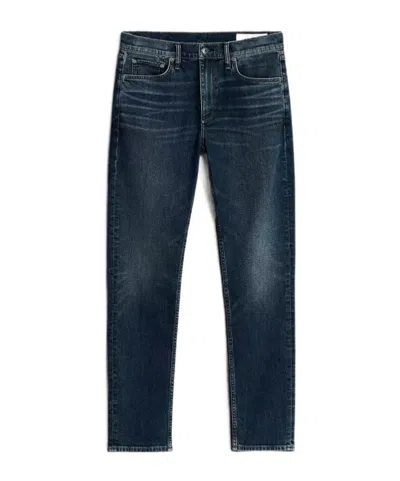 Rag & Bone Cole Straight-leg Jeans In Black