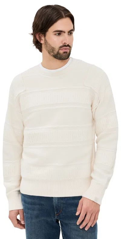 Rag & Bone Colton Wool Crew Ivory