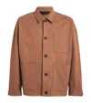 Rag & Bone Corduroy Field Jacket In Brown
