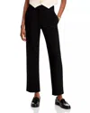 Rag & Bone Cosette Ponte Pant In Black
