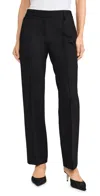 Rag & Bone Irina High Waist Ponte Pants In Black