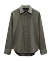 Rag & Bone Cotton-blended Shirt In Army