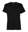Rag & Bone T-shirt With Round Neck And Short Sleeves In Black