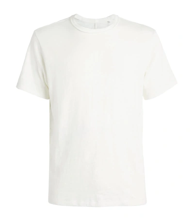 Rag & Bone Cotton Flame T-shirt In White