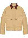 Rag & Bone Nonie 2-in-1 Cotton Twill Jacket In Nude