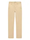 Rag & Bone Cotton Twill Chino Trousers In Neutrals