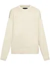 Rag & Bone Crew-neck Organic Cotton Jumper In Neutrals