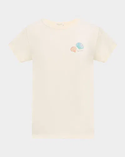 RAG & BONE CREWNECK SEASHELL TEE
