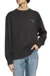 Rag & Bone 425 Damon Sweatshirt In Black