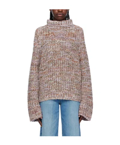Rag & Bone Daphne Turtleneck Sweater In Brown