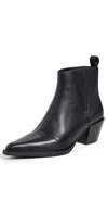 Rag & Bone Black Dart Boots In Blk