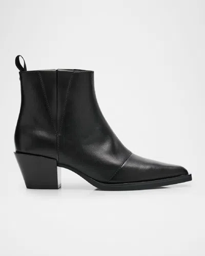 RAG & BONE DART LEATHER CHELSEA ANKLE BOOTIES