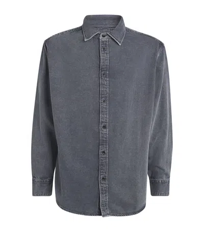 Rag & Bone Denim Overshirt In Blue