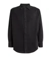 Rag & Bone Denim Overshirt In Grey