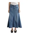 Rag & Bone Denim Skirt In Blue
