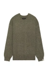 Rag & Bone Sweater Mit Rundhalsausschnitt Dexter Marl In Green