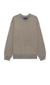 Rag & Bone Sweater Mit Rundhalsausschnitt Dexter Marl In Grey