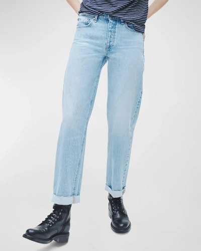 Rag & Bone Dre Low-rise Baggy Jeans In Amal