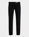 Rag & Bone Dre Low-rise Slim Boyfriend Jeans In Black